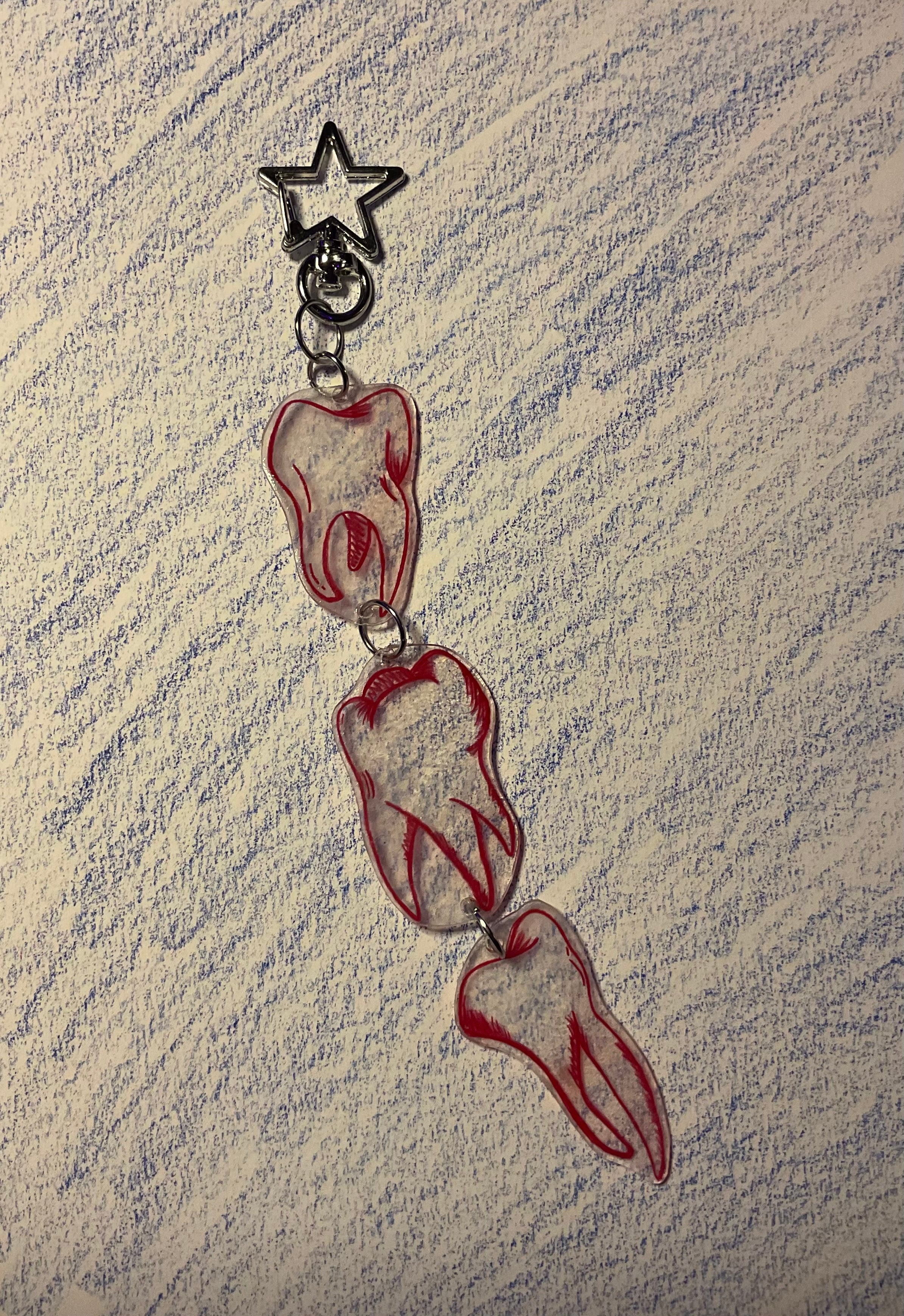 Tooth Keychain