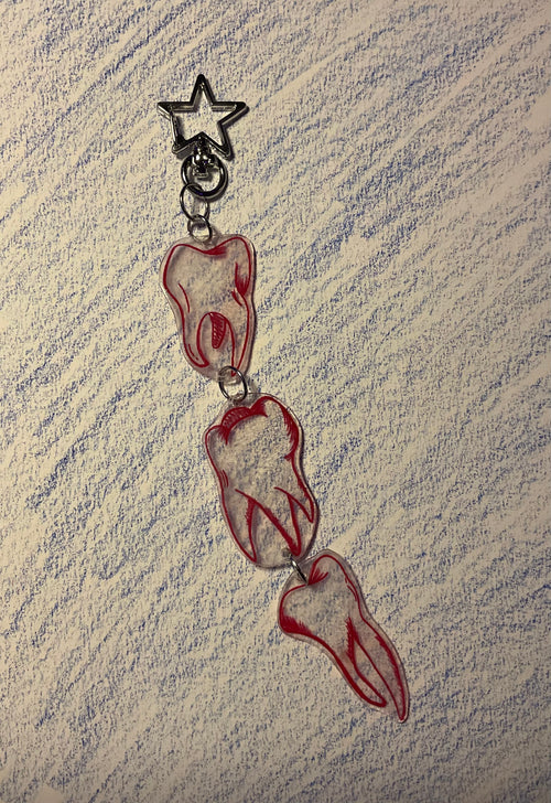 Tooth Keychain
