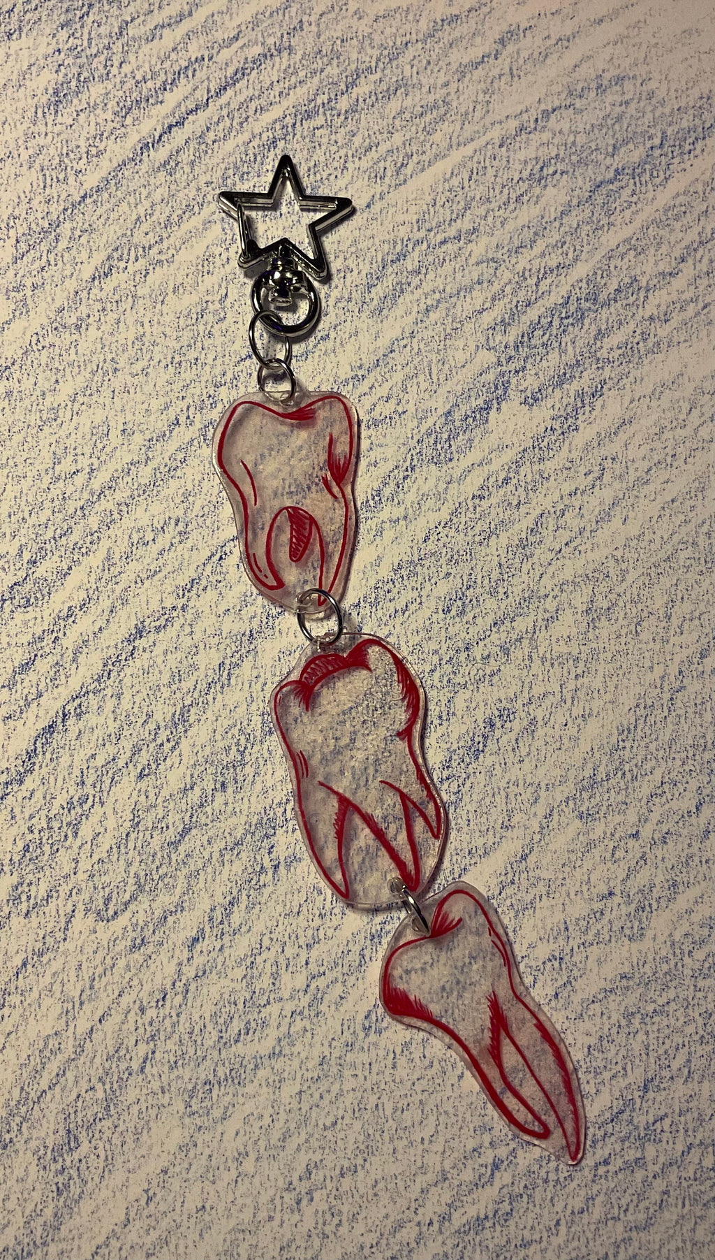 Tooth Keychain